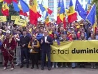 Ultimele mitinguri electorale, înaintea alegerilor cruciale din Republica Moldova. ”Învingem și mergem înainte”