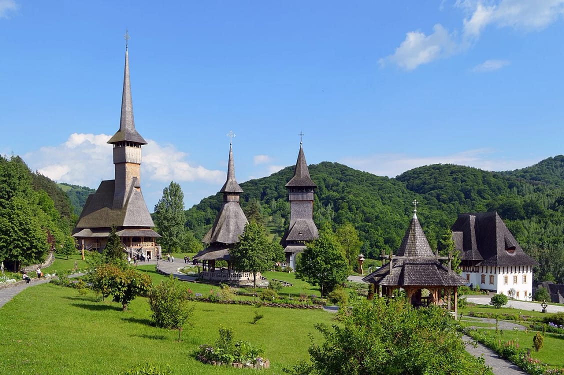 Mănăstirea Bârsana. Foto: Dimi Talen. Wikipedia.