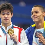 Wow! Cum îi numește L’Equipe pe David Popovici și Pan Zhanle, înaintea semifinalelor de la 100 m liber: „Piscina se cutremură”