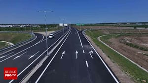 Nodul rutier Corbeanca – București continuă să facă victime. Încă un șofer a intrat în șanț din cauza curbei nesemnalizate