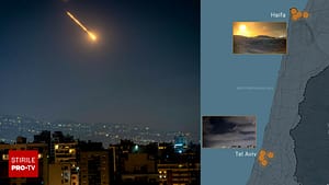 Iranul a lansat noi atacuri cu rachete balistice asupra Israelului. Val de bombardamente în Haifa | VIDEO