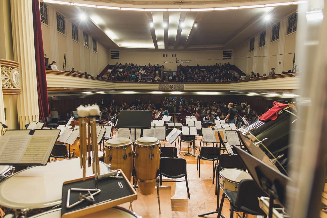 Filarmonica de Stat Cluj, era o instituție artistică dedicată exclusiv concertelor FOTO: Arhivă