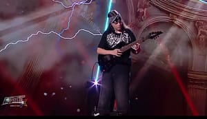 Patrick Nicoară, chitaristul de doar 12 ani de la „Românii au Talent”, în lacrimi după moment. Andi: „Un rocker adevărat nu cedează”