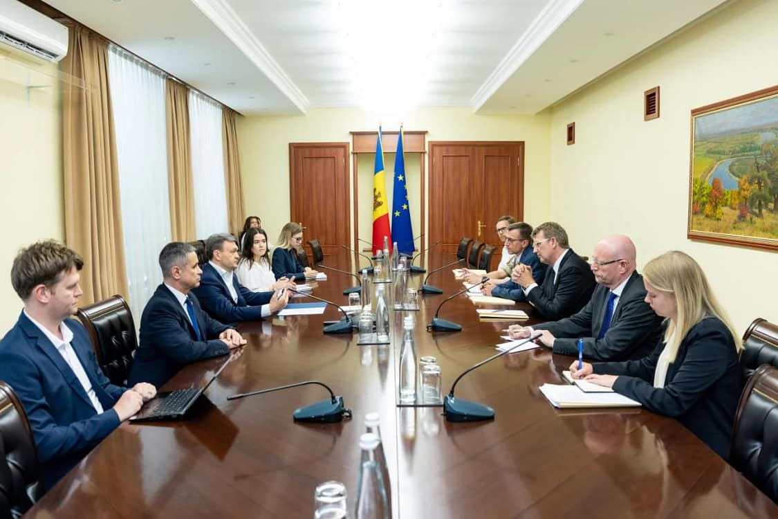 Discuțiile au vizat parcursul european al Rep. Moldova. FOTO: Gov.md