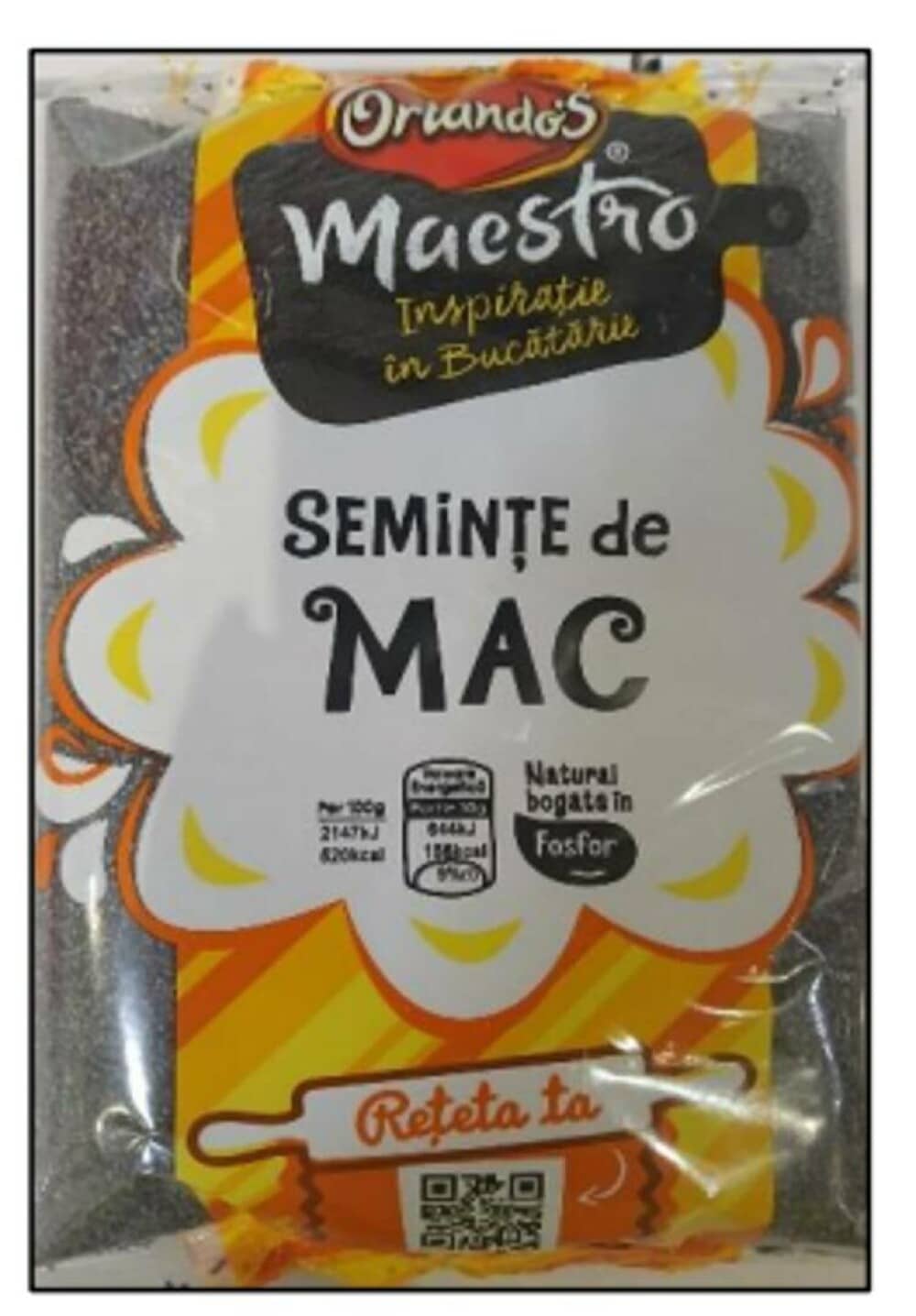 Loturi de semințe de mac, retrase de pe rafturile magazinelor. Depășesc concentraţia de alcaloizi de opiu. FOTO - Imaginea 4