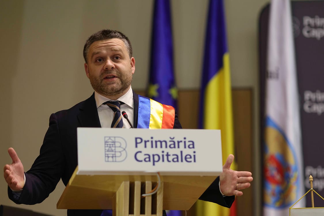 Primarul general al Capitalei, Ciprian Ciucu.  FOTO: Inquam Photos / Octav Ganea