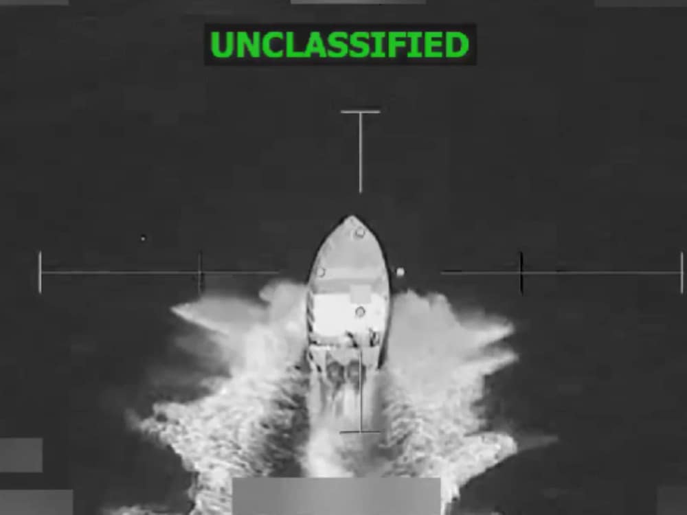 SUA a efectuat atacuri &icirc;mpotriva a două bărci suspectate de trafic de droguri/FOTO: X @Southcom