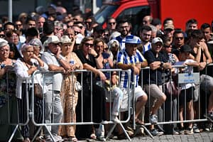 Imagini impresionante: Un oraș întreg îl plânge pe Diogo Jota. Fotbalistul lui Liverpool este înmormântat astăzi