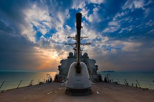 Beijingul susține că armata a „alungat” distrugătorul american USS Higgins în apropierea recifului Scarborough, unde două nave chineze s-au ciocnit