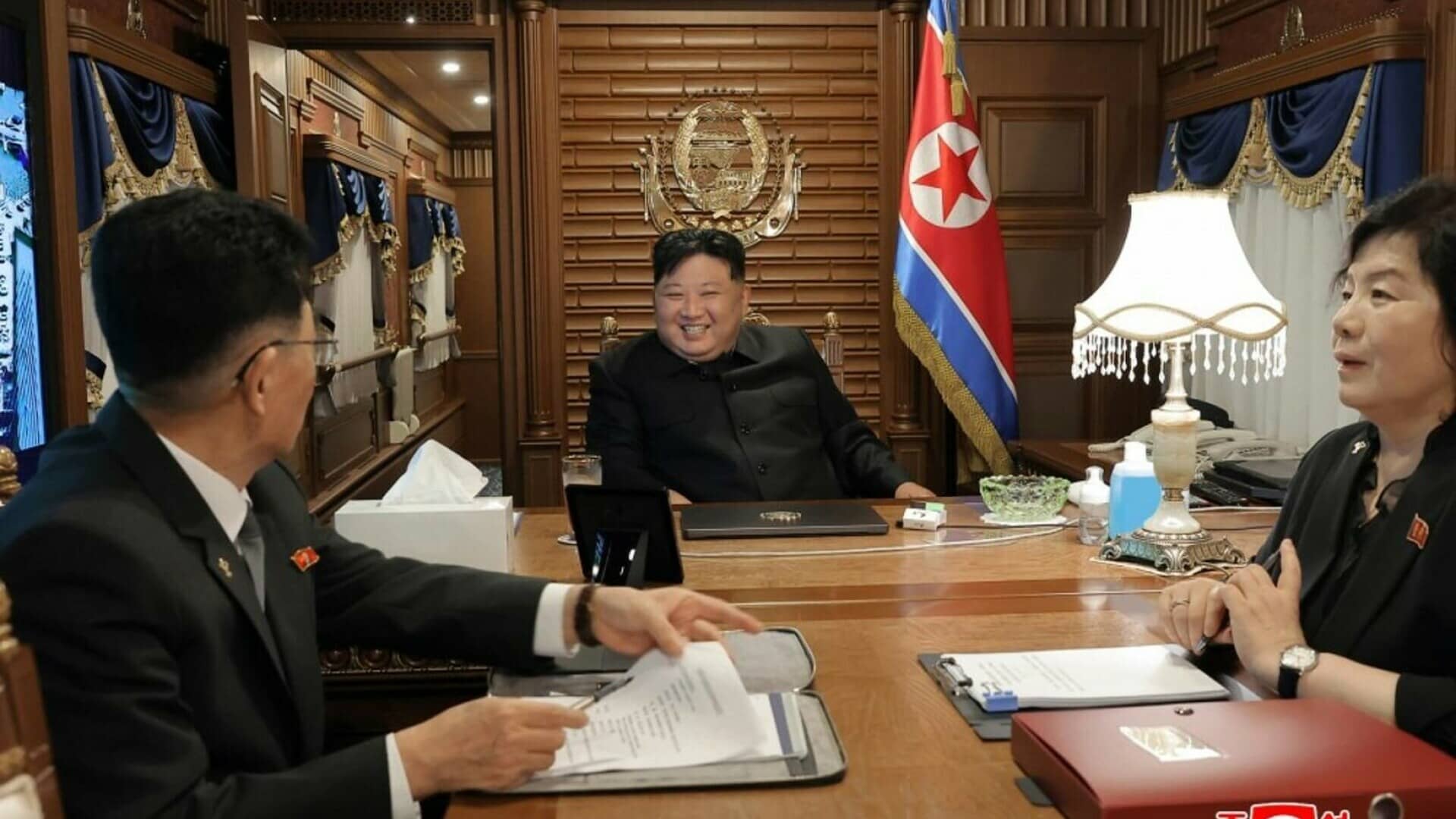 Kim Jong Un, tren