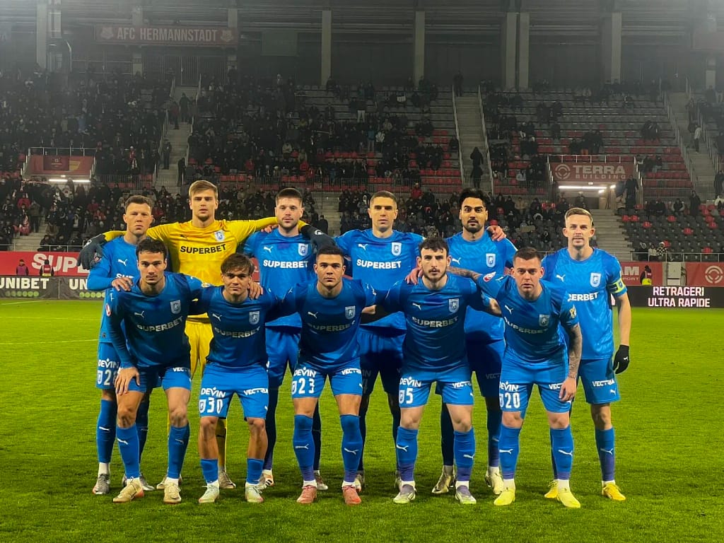 Universitatea Craiova încheie anul pe primul loc în Superliga