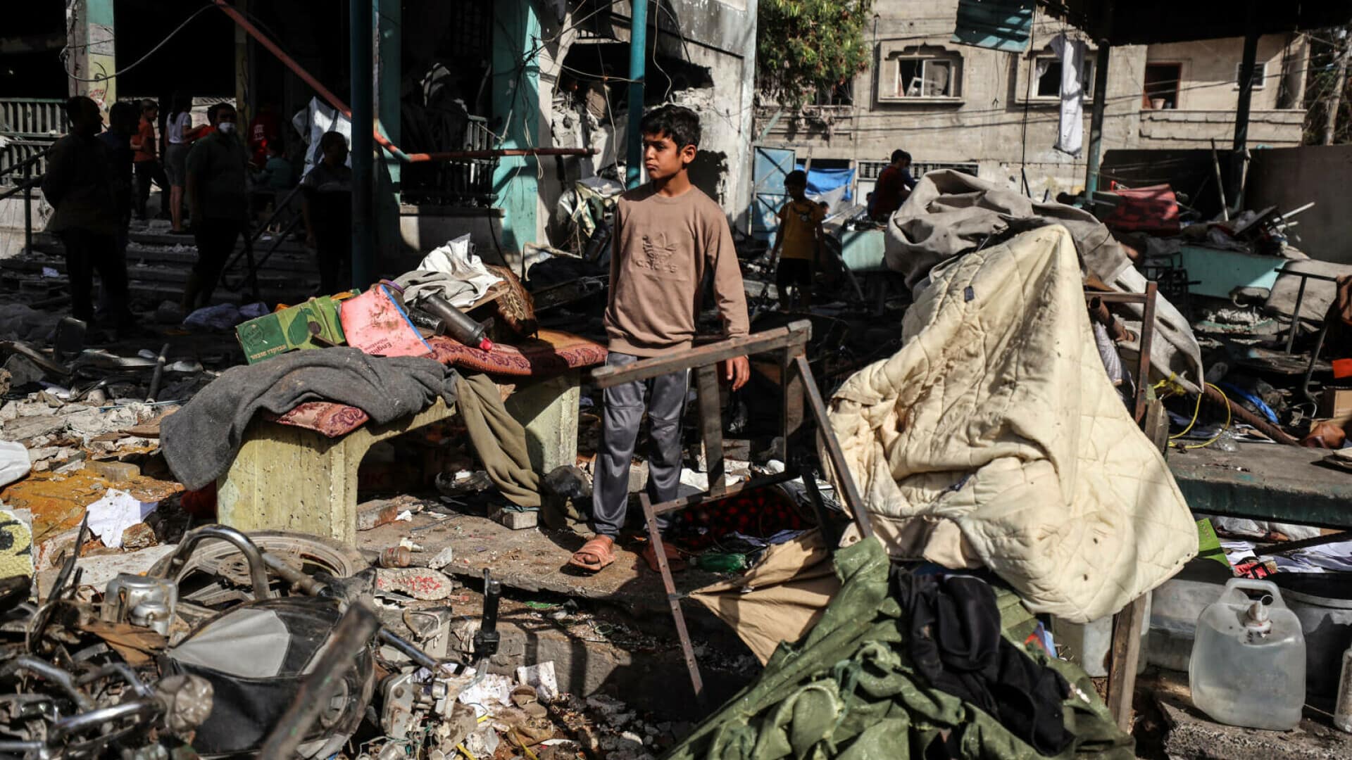 Un grup umanitar susținut de SUA distribuie ajutoare în Gaza