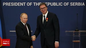Președintele Vucic vrea în continuare să bage Serbia în UE, chiar dacă abia s-a întors de la Moscova