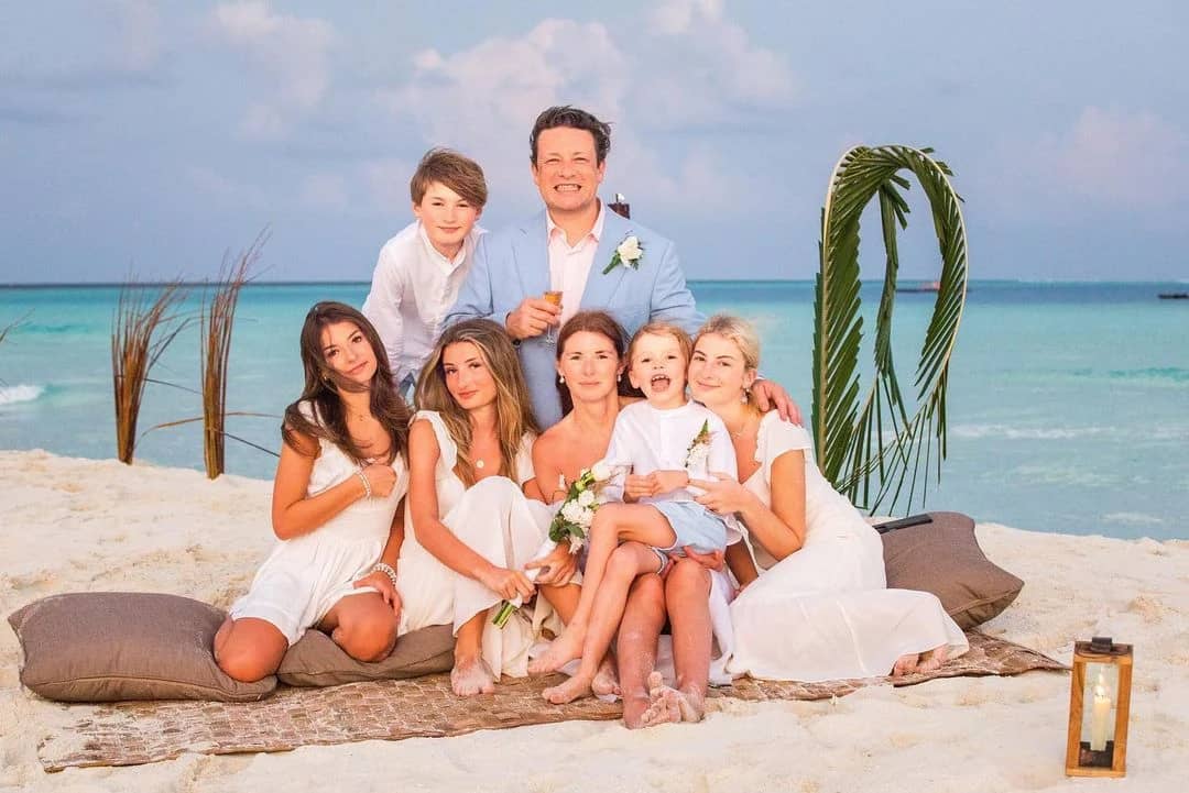 Jamie Oliver și-a învățat toți copiii să gătească FOTO Instagram