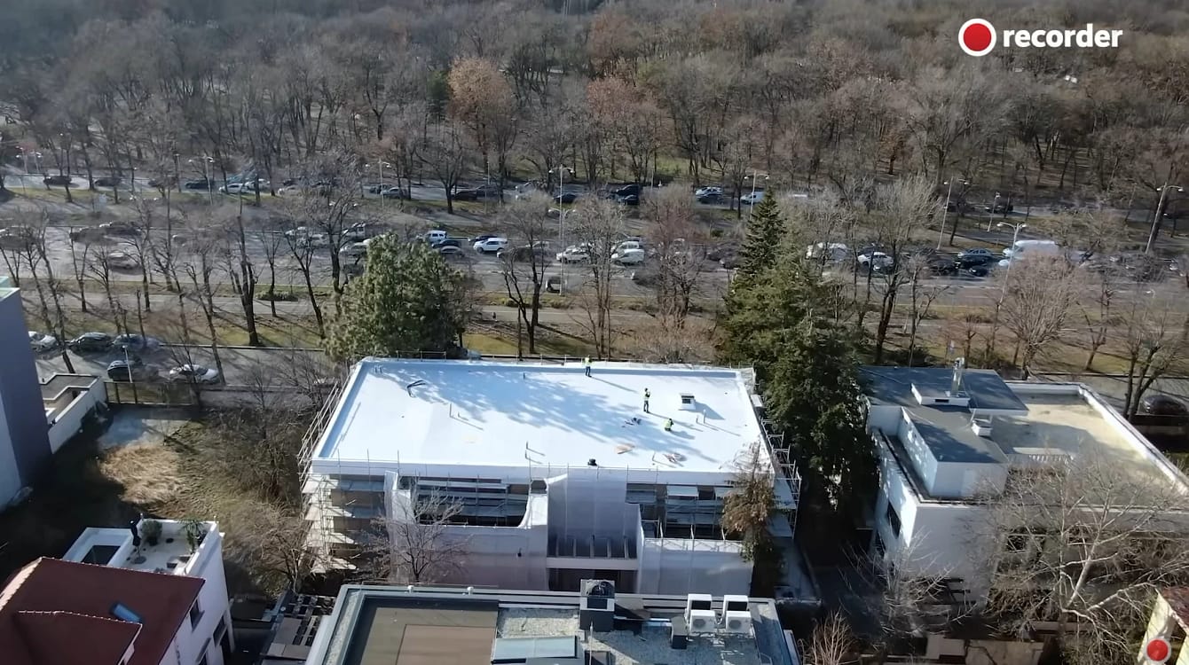 Vila de pe Bulevardul Aviatorilor/FOTO: Captură video Recorder