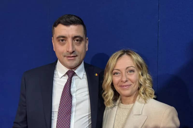 VIDEO George Simion, alături de Giorgia Meloni: „Cineva din presa românească spune că nu ne aflăm pe agenda dumneavoastră” / Ce scrie presa italiană