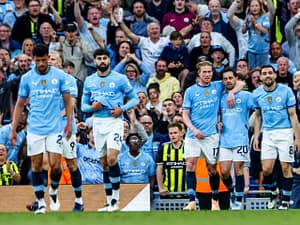 Manchester City -1. ”Cetățenii” au câștigat la pas și au urcat pe locul 3 în Premier League