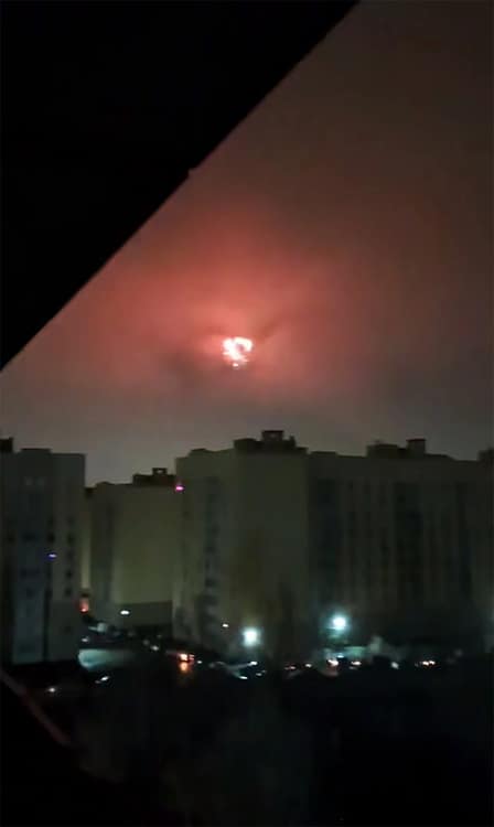 Atacuri cu drone Flamingo asupra rafinăriei Saratov FOTO profimedia