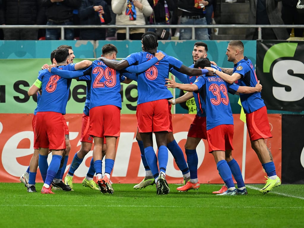 SuperLiga: La o zi după ce a câştigat titlul, FCSB a învins cu 2-0 Universitatea Cluj