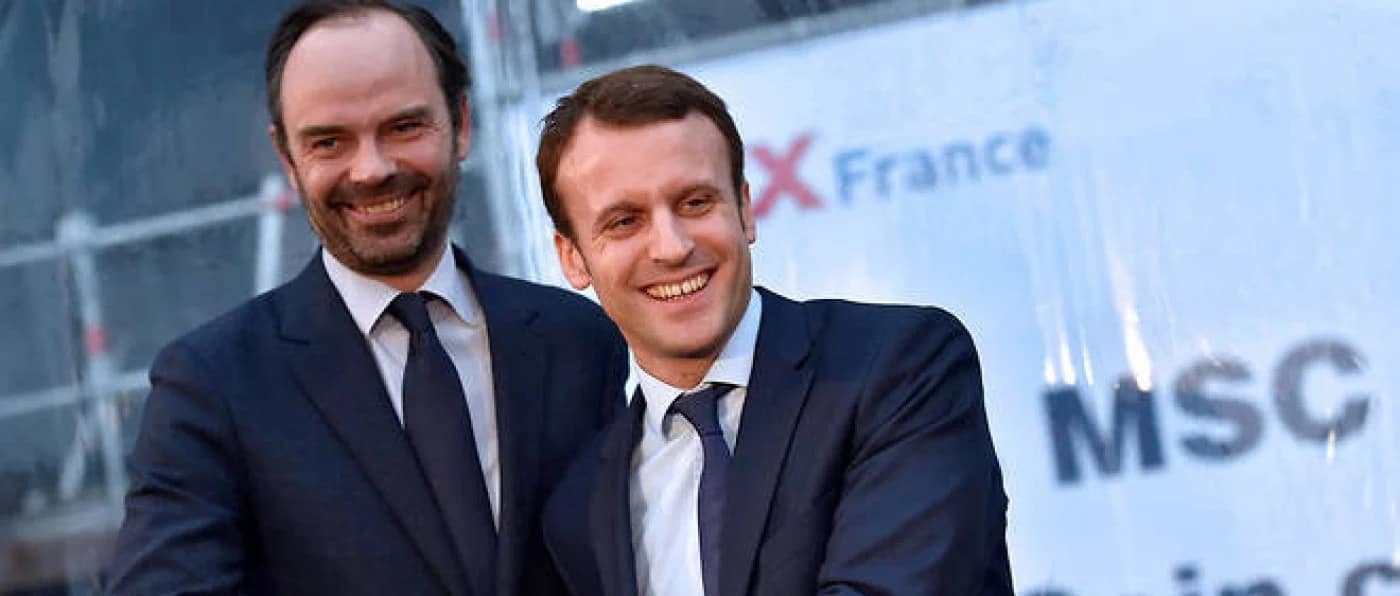 Édouard Philippe îl trădează pe Macron/FOTO:EPA/EFE