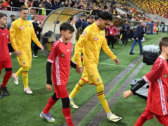 FOTBAL:ROMANIA-MOLDOVA, AMICAL (9.10.2025)