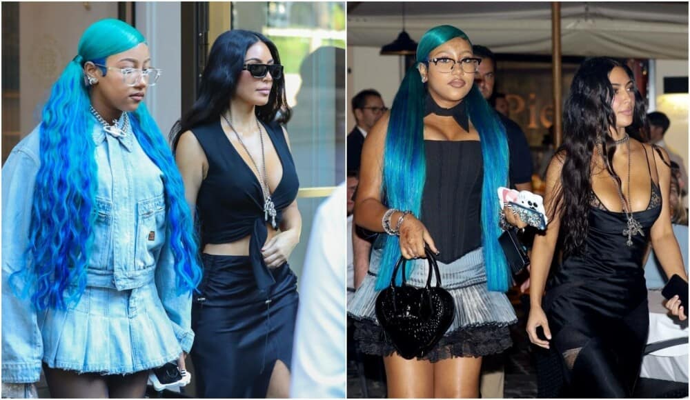 Kim Kardashian răspunde comentariilor legate de stilul vestimentar al lui North West - Imaginea 1