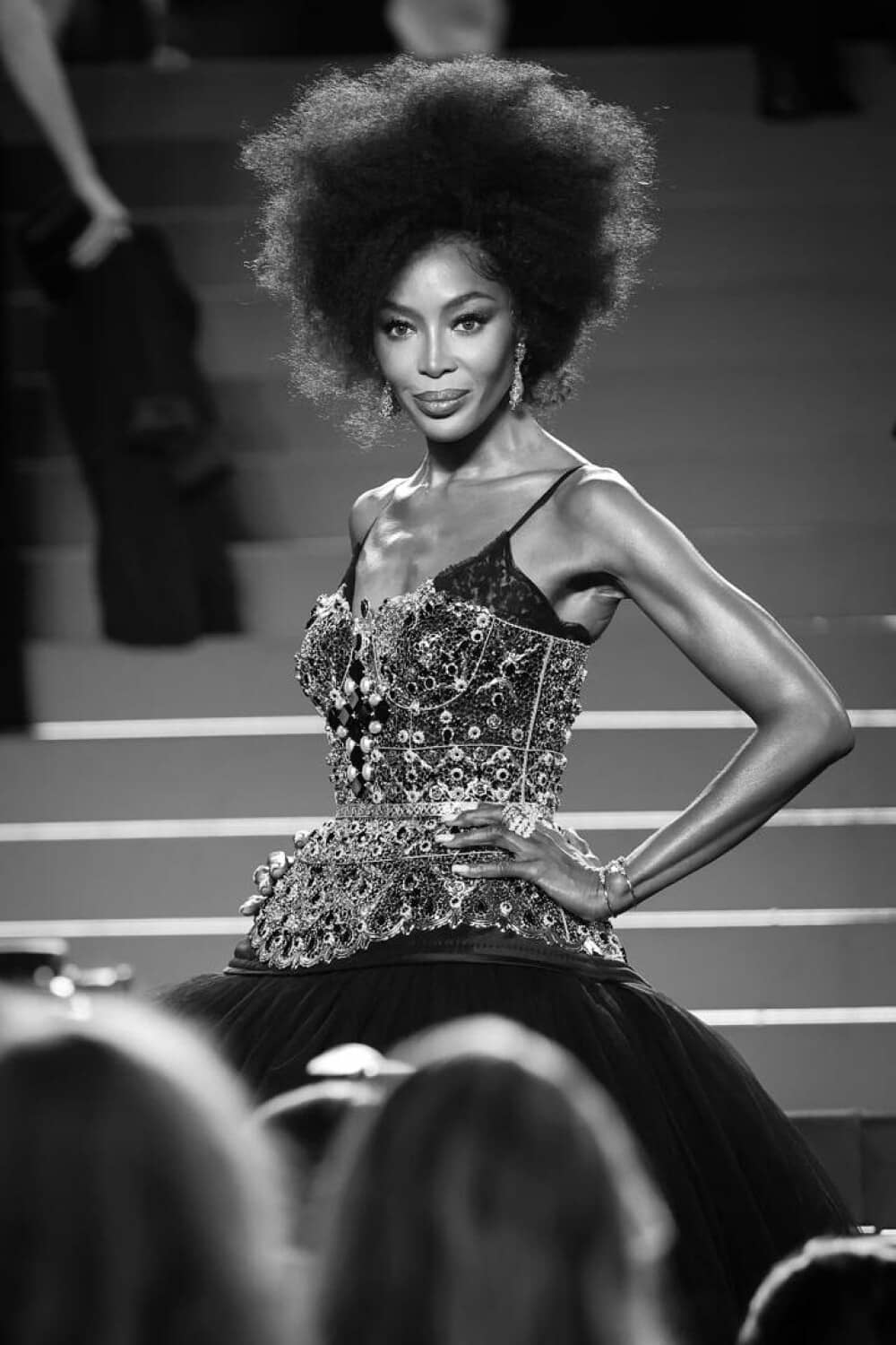 Naomi Campbell, transformare incredibilă pe covorul roșu, la Festivalul de la Cannes. Cum arată vedeta la 54 de ani. FOTO - Imaginea 14