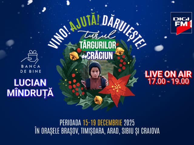 Turul Târgurilor de Crăciun 2025 cu Digi FM