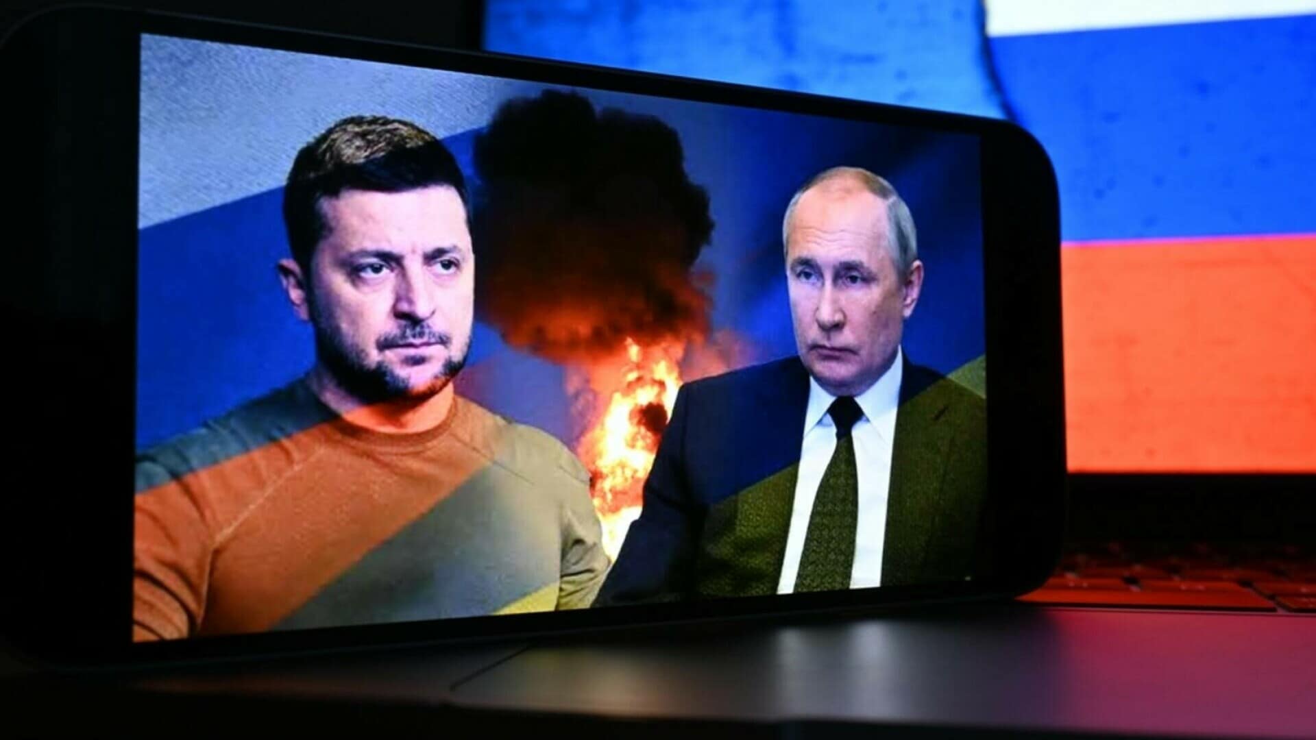 Volodimir Zelenski, Vladimir Putin