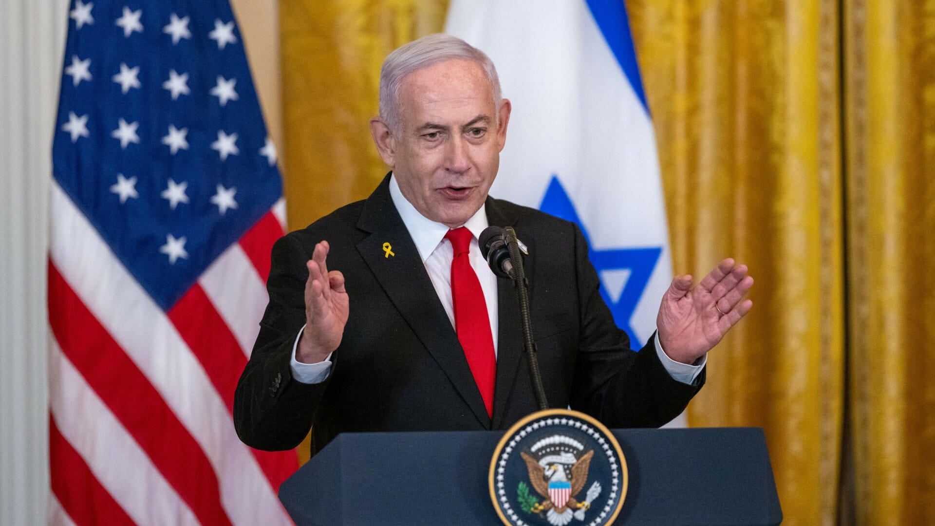 Donald Trump si Benjamin Netanyahu