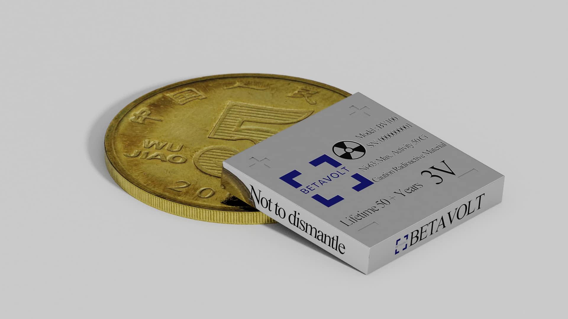 Coin-sized nuclear 3V battery with 50-year lifespan enters mass production | TechSpot