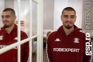De la pungi în picioare și cașcaval pane, la visul de a fi campion cu Rapid și a juca la Mondial: „Lumea spune «Uite-l și pe ăla! Stă cu cercei în urechi și îmi zice el mie»”