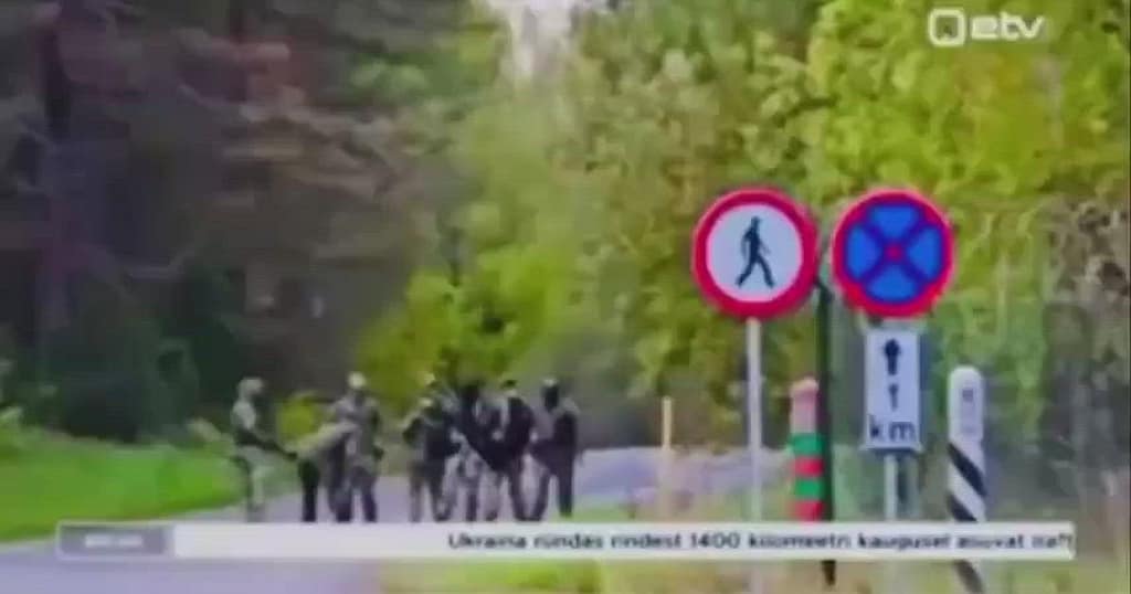 Estonia a închis temporar un drum de la granița cu Rusia, după ce grănicerii au observat mișcări suspecte de trupe rusești