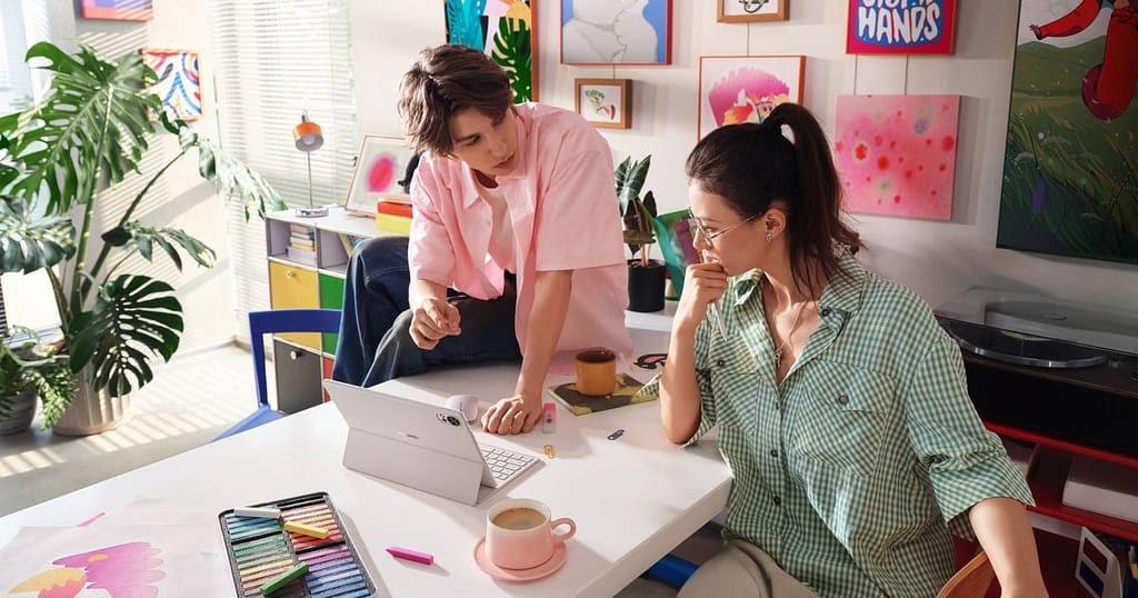 Muncă, studiu, creație, într-un singur dispozitiv. HUAWEI MatePad 12X, tableta deschisă la toate ideile tale, care înlocuiește și laptopul, și agenda