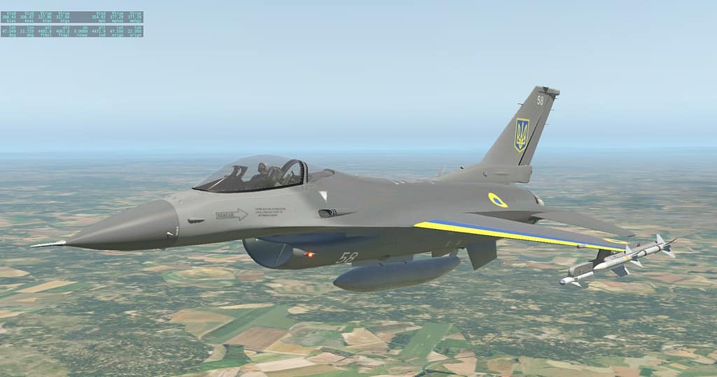 Pilot ucrainean: „Am fost nevoiți să inventăm tactici noi pentru F-16. Războiul cu Rusia nu seamănă cu nimic din ce ne-a învățat NATO”