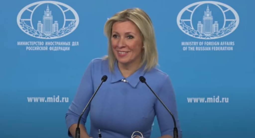 Maria Zaharova, ironii la adresa lui Emmanuel Macron, după incidentul cu soția lui: „Poate a fost mâna Kremlinului?”
