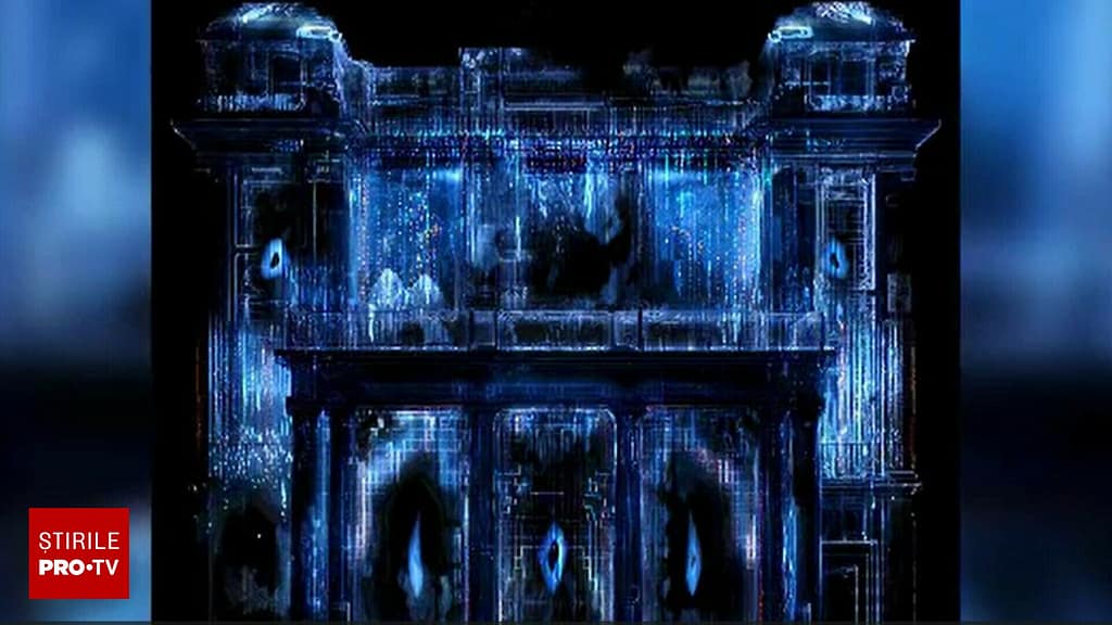 Bucureștiul, transformat într-un spectacol al luminii. Balene zburătoare și proiecții spectaculoase la Spotlight 2025