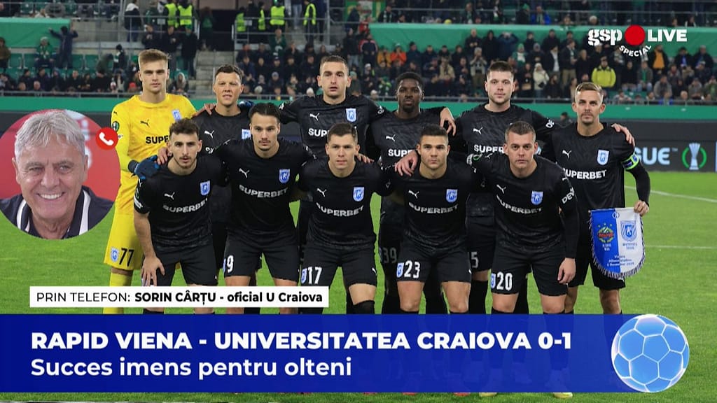 EXCLUSIV. Sorin Cârțu, intervenție la GSP Live Special după victoria de la Viena: „Am avut meciul sub control. Omul meciului a fost portarul lor”