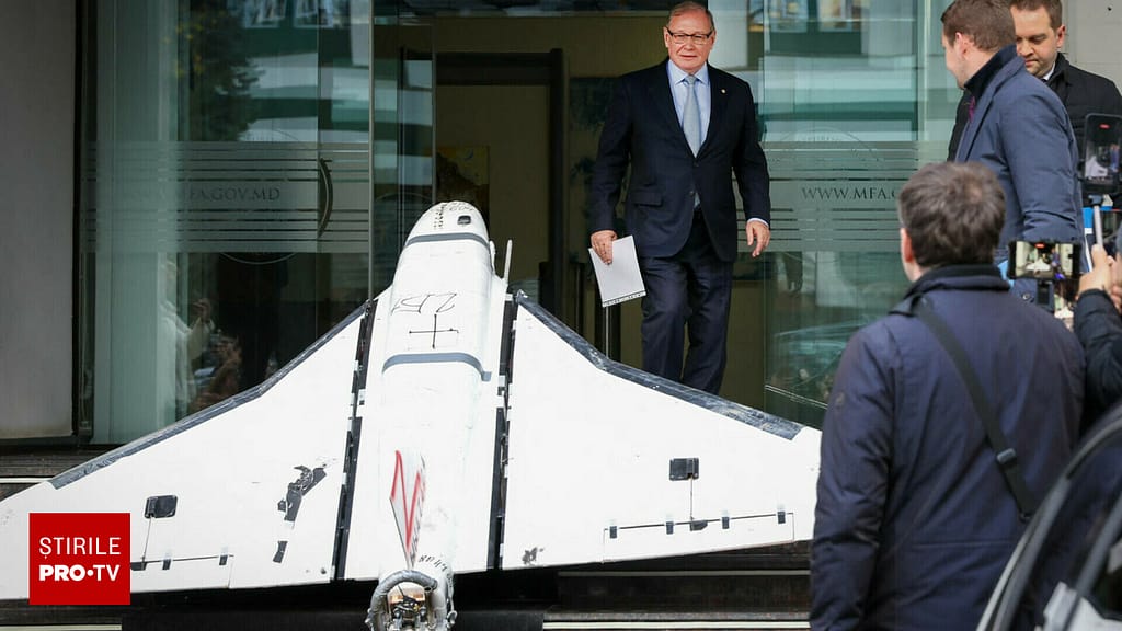 Chișinăul i-a pus în față ambasadorului rus drona căzută pe o casă din Florești. Reacția diplomatului