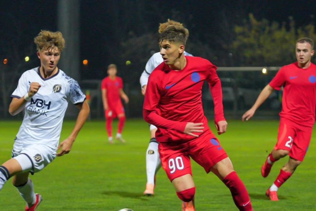 Deziluzie pentru FCSB U19 în fața maghiarilor de la Puskas Akademia U19