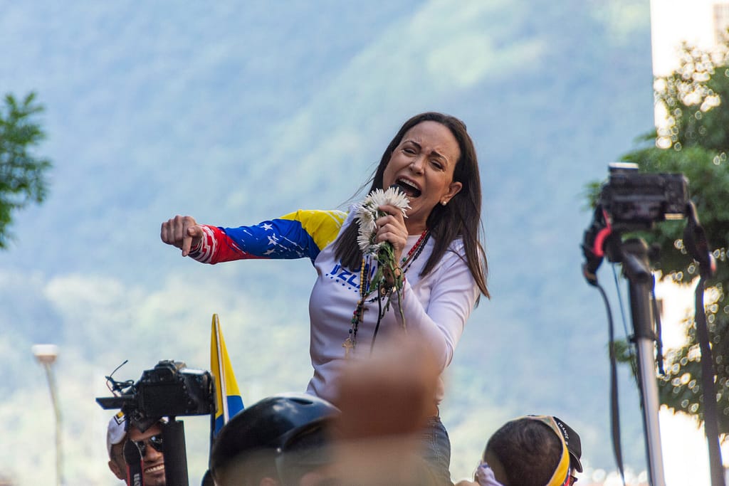 „Venezueleni, a sosit ora libertății”. Primul mesaj transmis de lidera opoziței, laureată cu Nobelul pentru Pace, Maraa Corina Machado