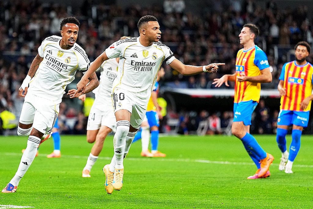 Real Madrid -0 » Mbappe și două eurogoluri o desprind pe Real Madrid în fruntea La Liga