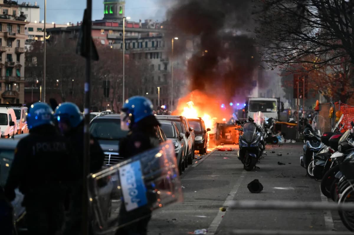 Haos înaintea duelului dintre Inter și echipa lui Dan Șucu! Ciocniri violente, mașini incendiate