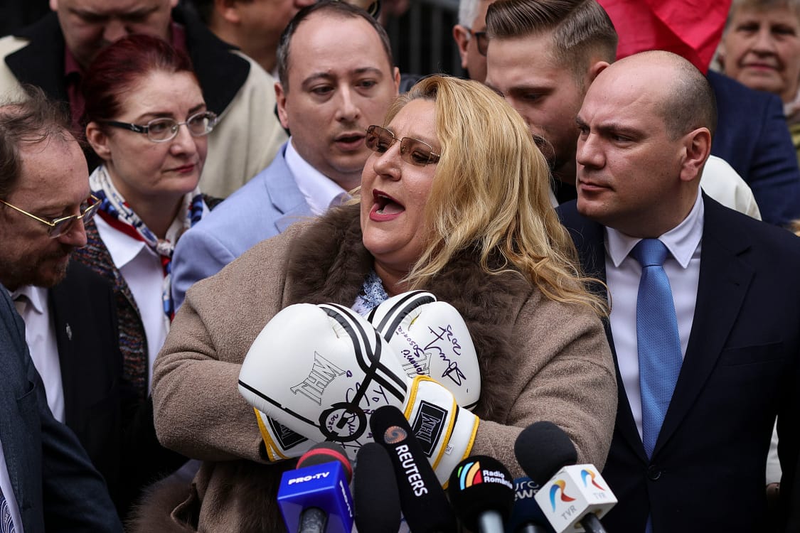 Diana Șoșoacă, liderul SOS România FOTO Inquam Photos