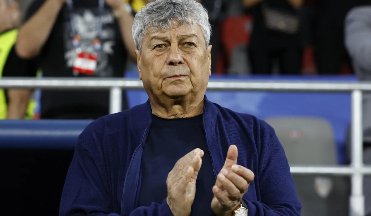 Mircea Lucescu, un om realizat. Foto EPA EFE
