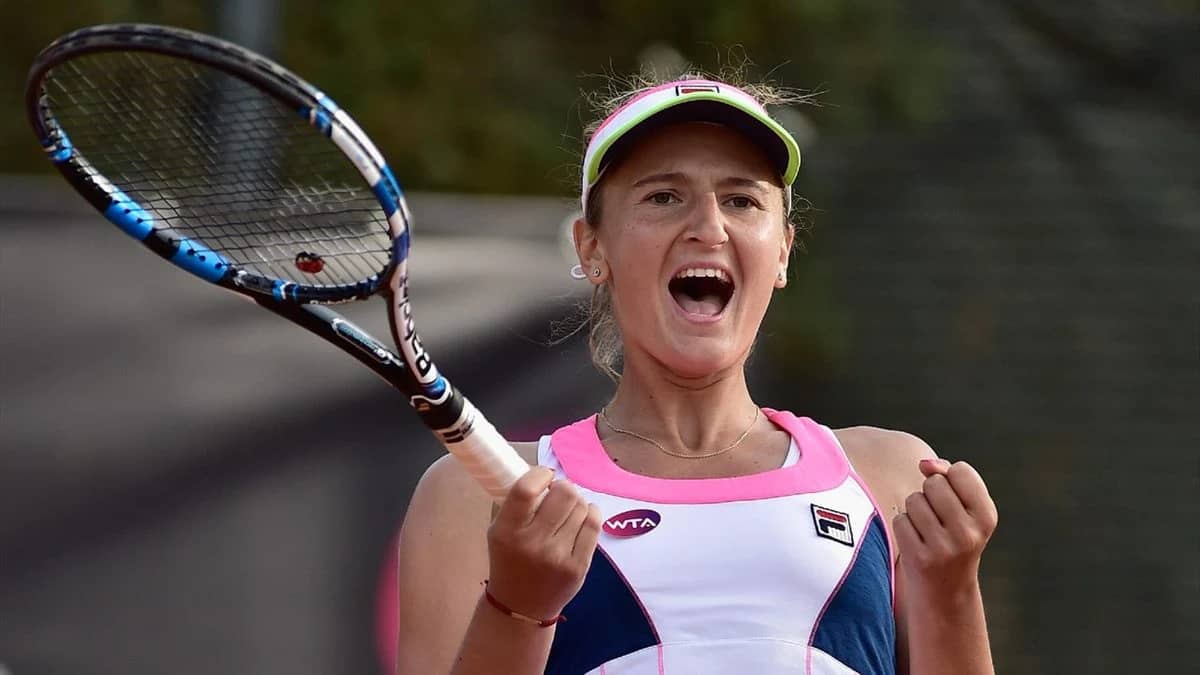 Irina Begu a ajuns în a 10-a finală WTA din carieră. Foto EPA EFE