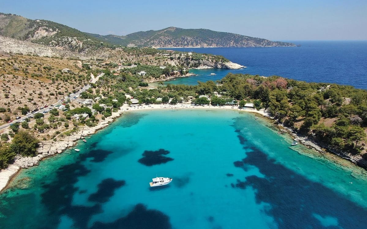 Unele plaje din Thassos ascund un pericol mortal pentru turiști. FOTO: Pixabay