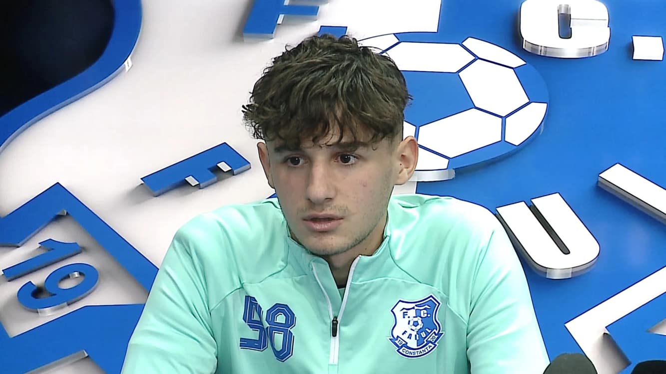 Niclas Popescu a plecat de la Farul cu destinația Steaua. Foto Facebook 