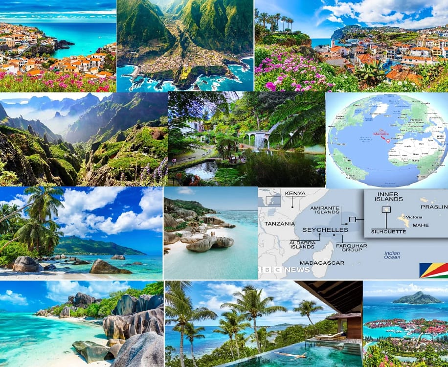 Madeira și Seychelles printre preferințele românilor pentru vacanța de vară 2024 Colaj