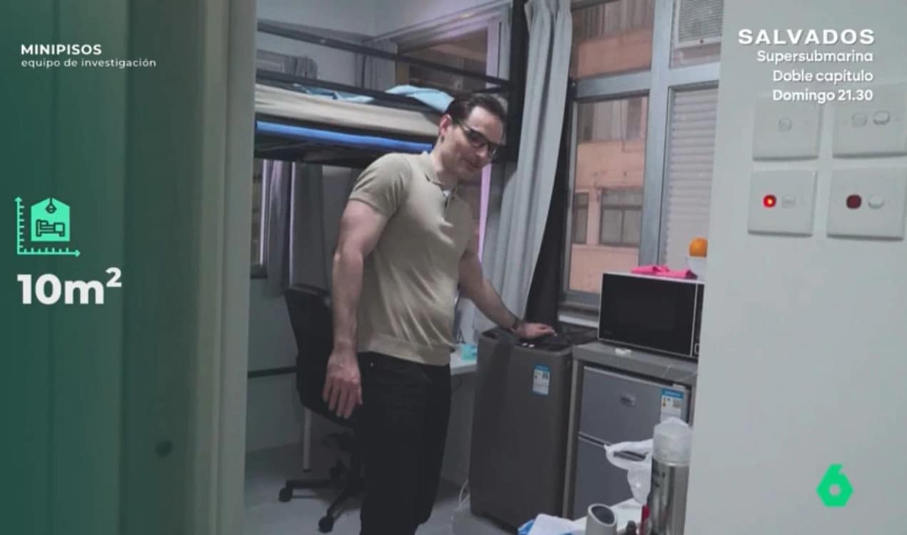 Traiul unui arhitect european în mini-locuință de 10 mp din Hong Kong Captură La Xesta Atresplayer